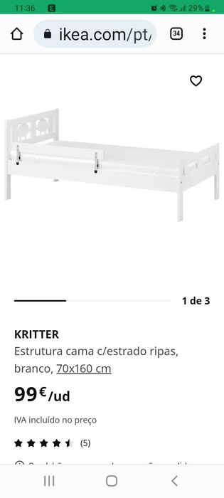 Cama de criança do ikea