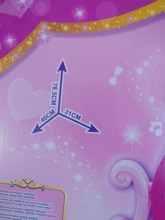 Toaletka z krzesełkiem Zuzanna