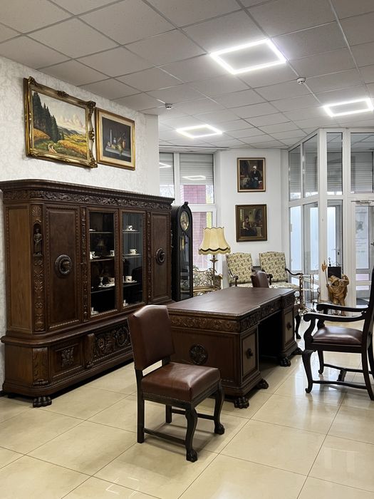 Кабінет Шафа  Письмовий Стіл Крісло Два Стільца1910 р.Німеччина