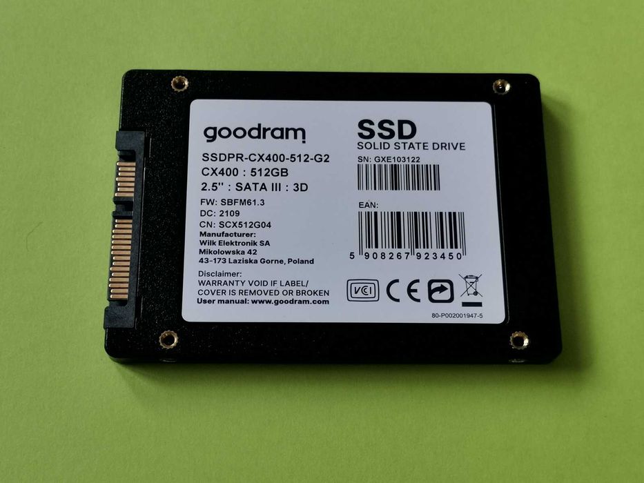 SSD 512GB GoodRAM