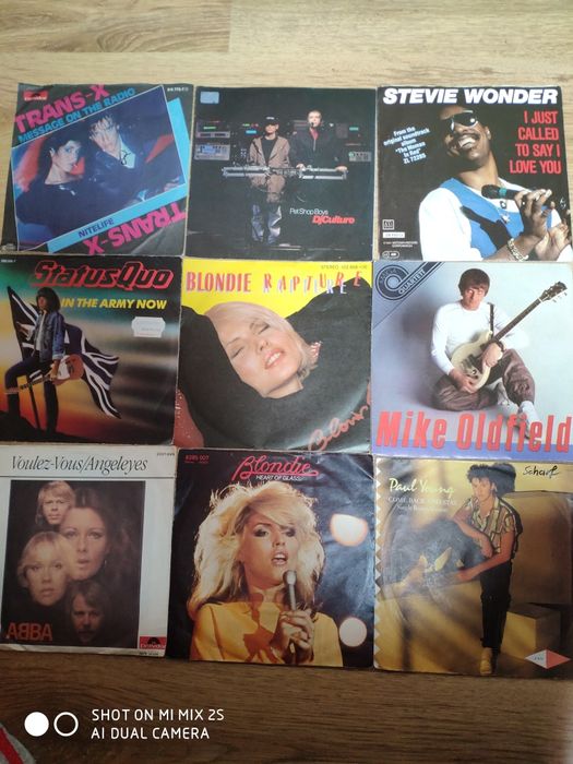 36 singli (dance,pop,rock) winyl