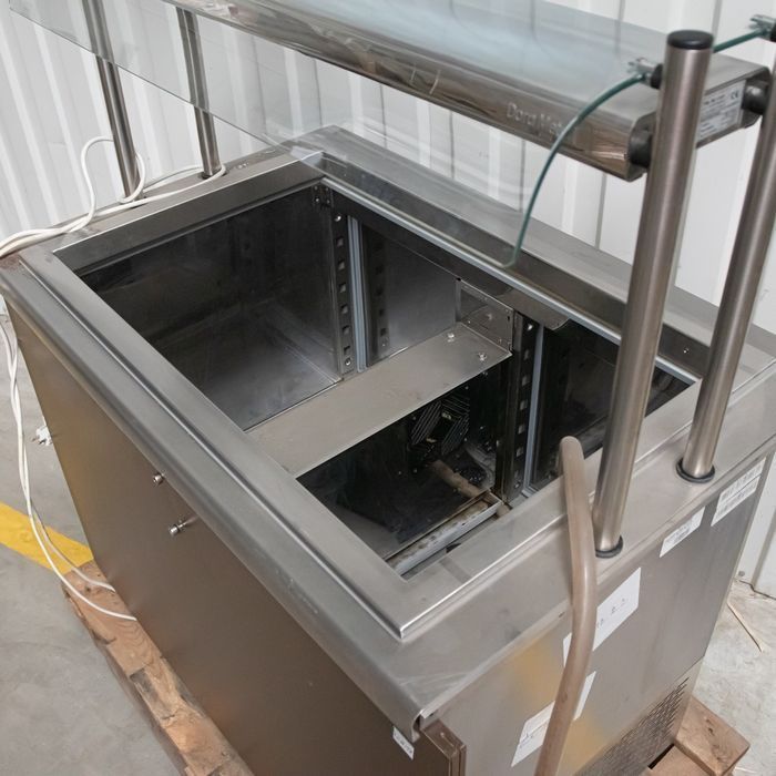 Lada sałatkowa chłodnicza Dora Metal 108x70x130 cm