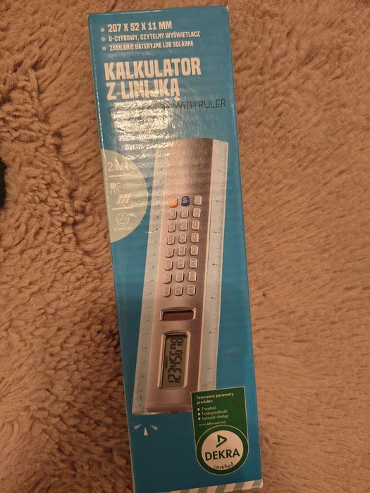 Kalkulator z linijką