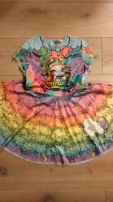 Przebranie karnawałowe sukienka jednorożec