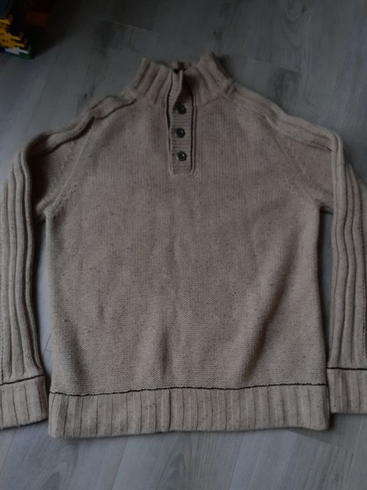 Ciepły sweter męski