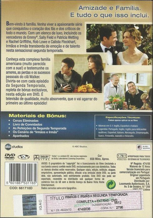 Brothers and Sisters: The Complete Second Season (5 DVDs)64550167165187121