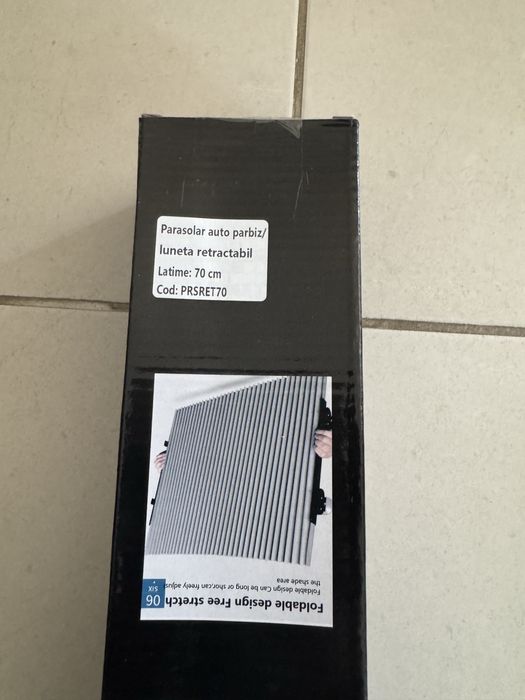 Cortina para carro parabrisa