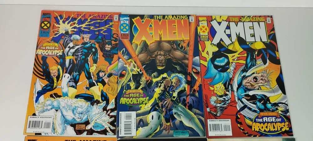 Lote Revistas Banda Desenhada Marvel Comics X-Men Idioma Inglês