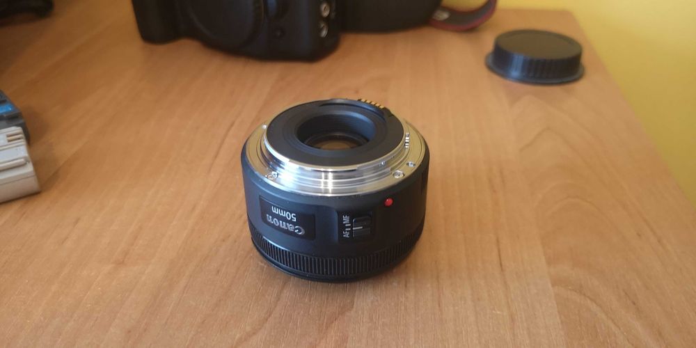 Canon 5D Classic+Obiektyw 50/1.8 STM+Akcesoria+Torba+Lampa Błyskowa