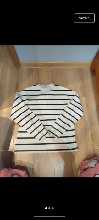 Sweter koszulka z długim rękawem Sinsay w paski