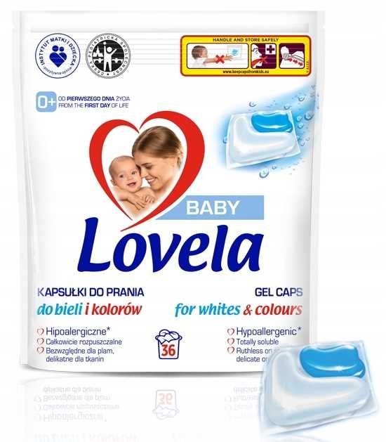 Lovela baby kapsułki do prania 36