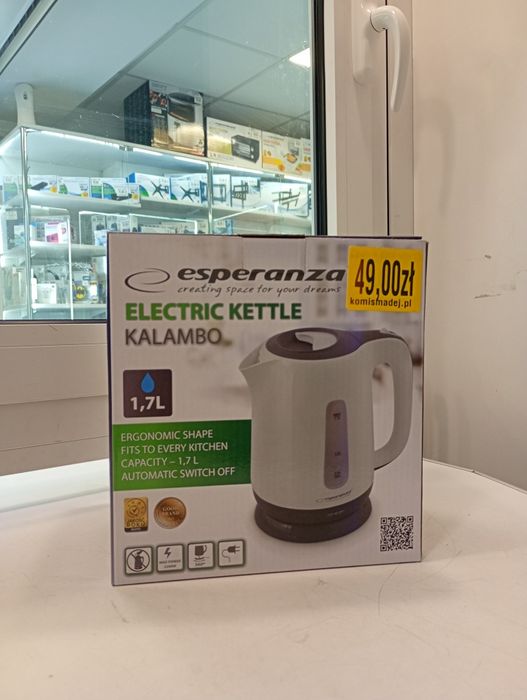 Czajnik Elektryczny Nowa 2lata Gwarancji Esperanza Komis Madej Sc