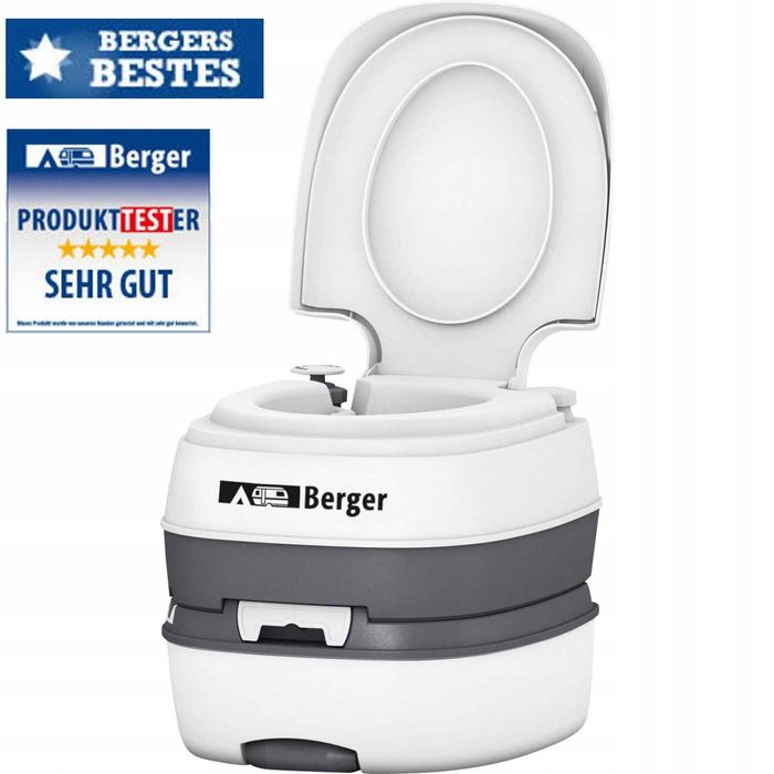 Toaleta turystyczna Berger Deluxe 17 l