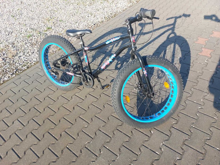 Rower młodzieżowy wyczynowy duże opony super stan monster x rider