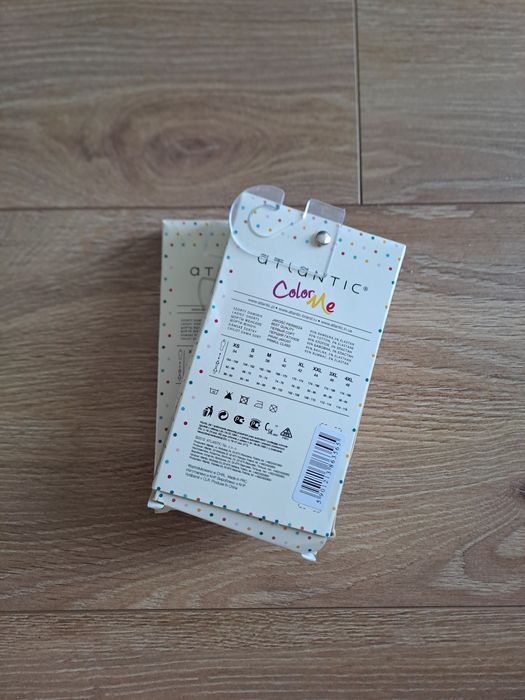 2x Majtki damskie Atlantic, rozmiar M, serce