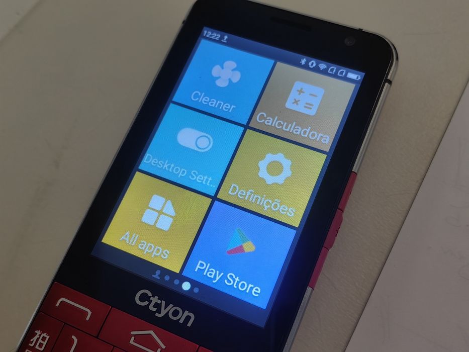 Telefone "barra", 4G e Android