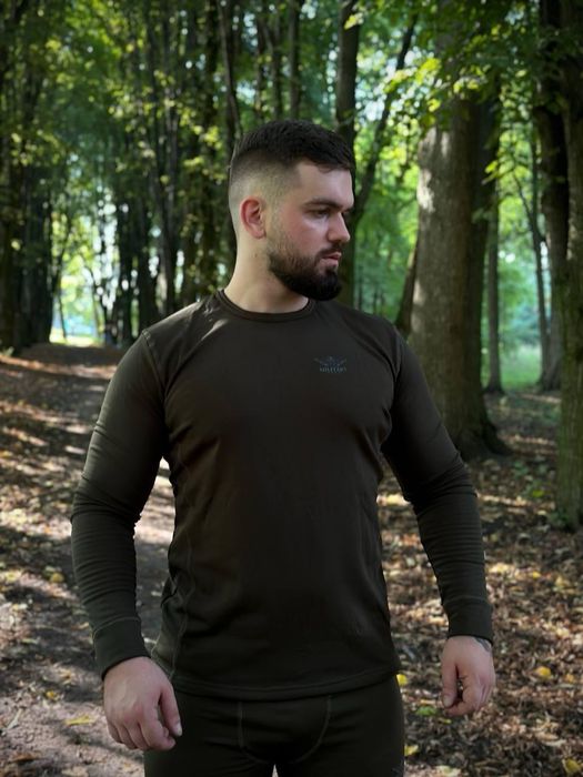 Тактична військова зимова Термобілизна на флісі Military Олива