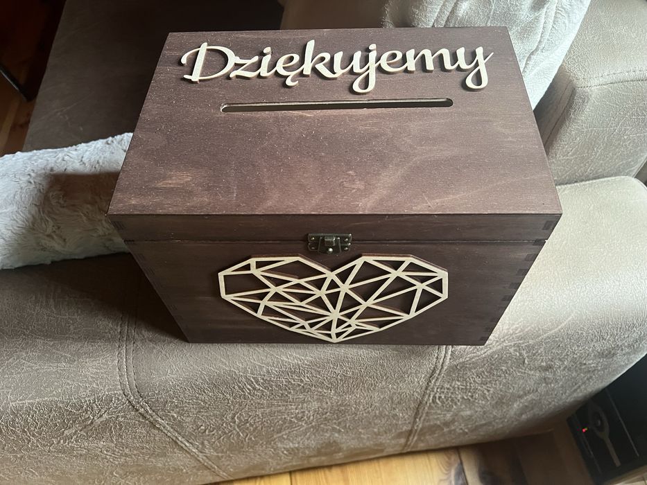 Pudelko skrzynka na koperty