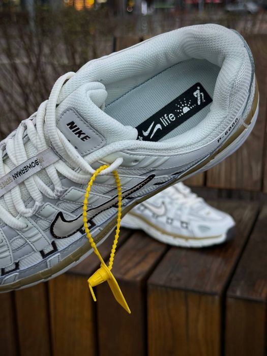 АКЦІЯ! Кросівки Nike P-6000 Reflective T, біло-сірі 41 42 43 44