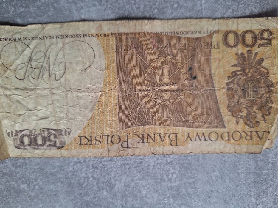 Banknoty różne z epoki Gierka
