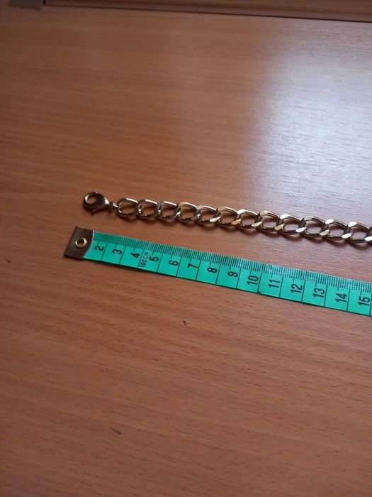 Łańcuszek złoty metal