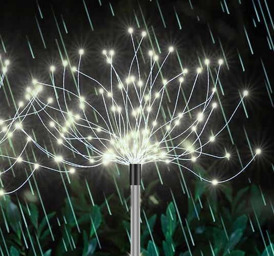 Lampa ogrodowa solarna- dmuchawce Gardlov 25477