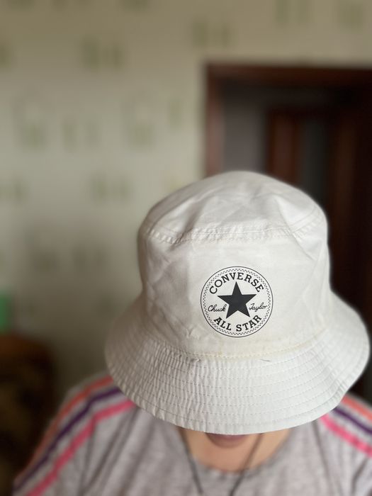 Панама Converse двусторонняя голубая