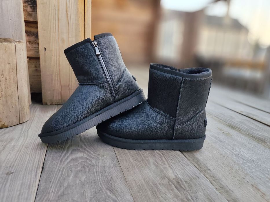 36-44 р шкіряні чоловічі угги сапоги дутики чоботи зимові мужские угги