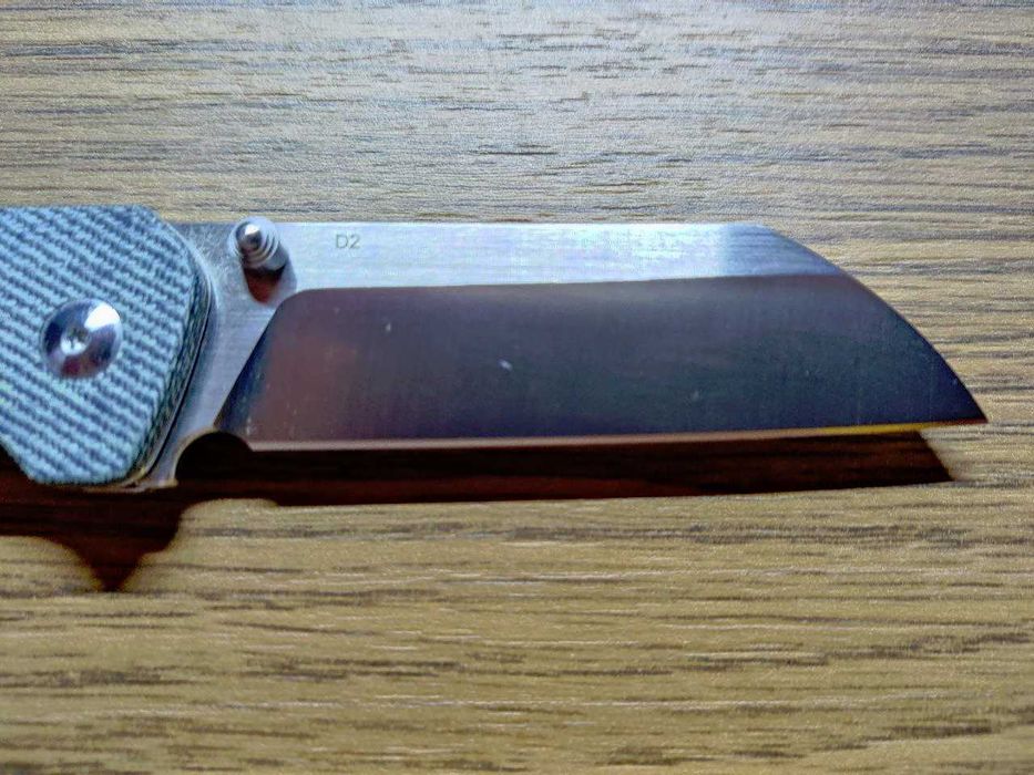 QSP Penguin denim micarta