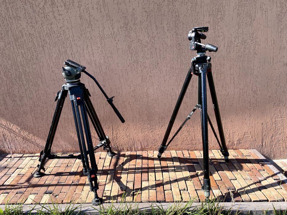 Штативи фото та відео, фірмові. Manfrotto, Cartoni