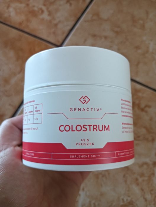 Colostrum firmy GENACTIVE