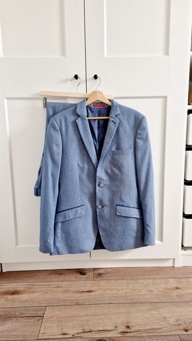 Garnitur niebieski M