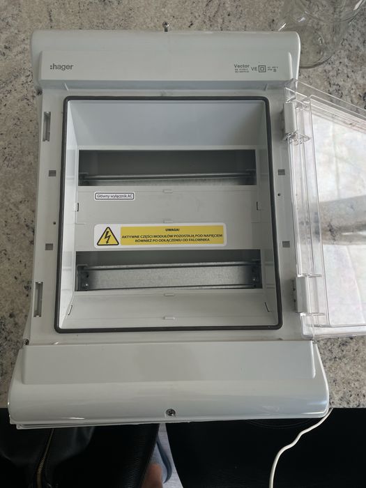 HAGER Rozdzielnica Rozdzielnia natynkowa Vector 2 rzedowa 24 modułów