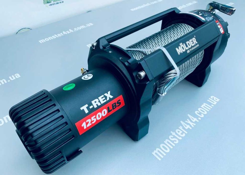 Лебідка MOLDER Professional  T-REX 12500lbs 12V IP68
