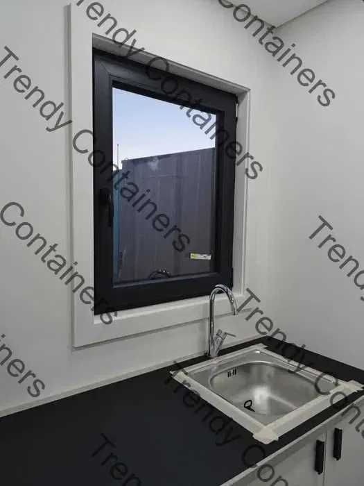 Contentor Modular 12m T1 com Acabamentos Superiores