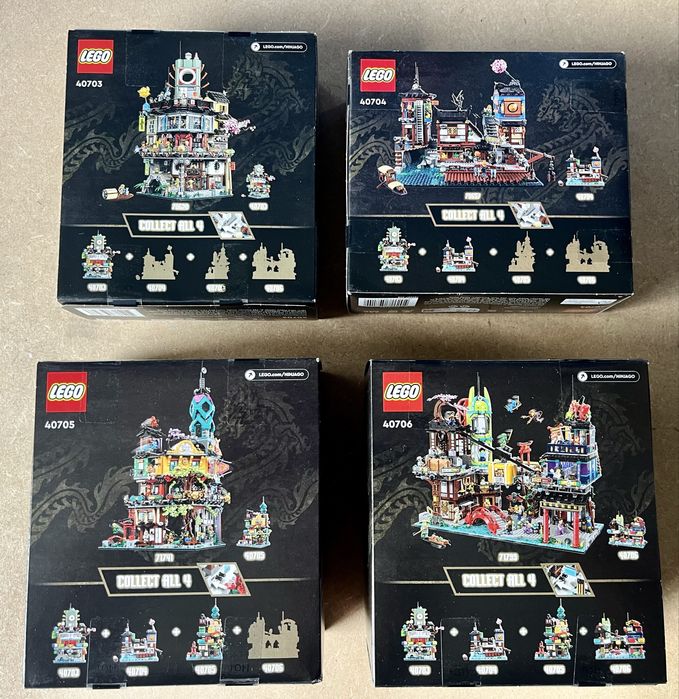 Lego Marvel 76213 | Ninjago 40703|04|05|06