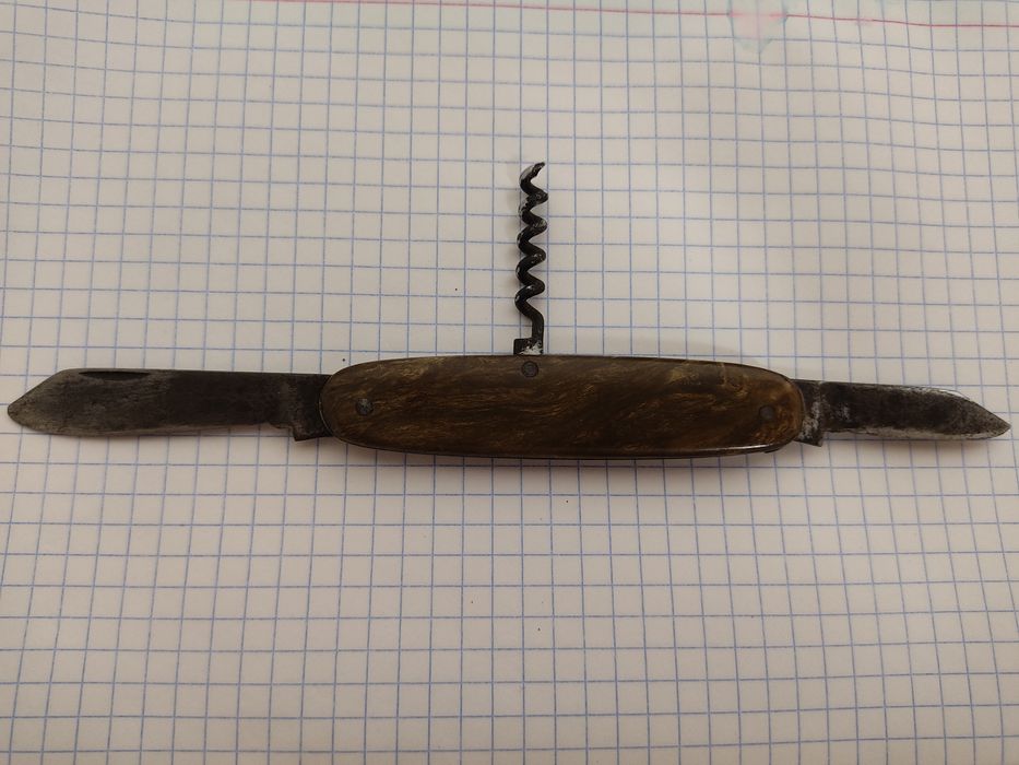 Складной нож времён СССР.