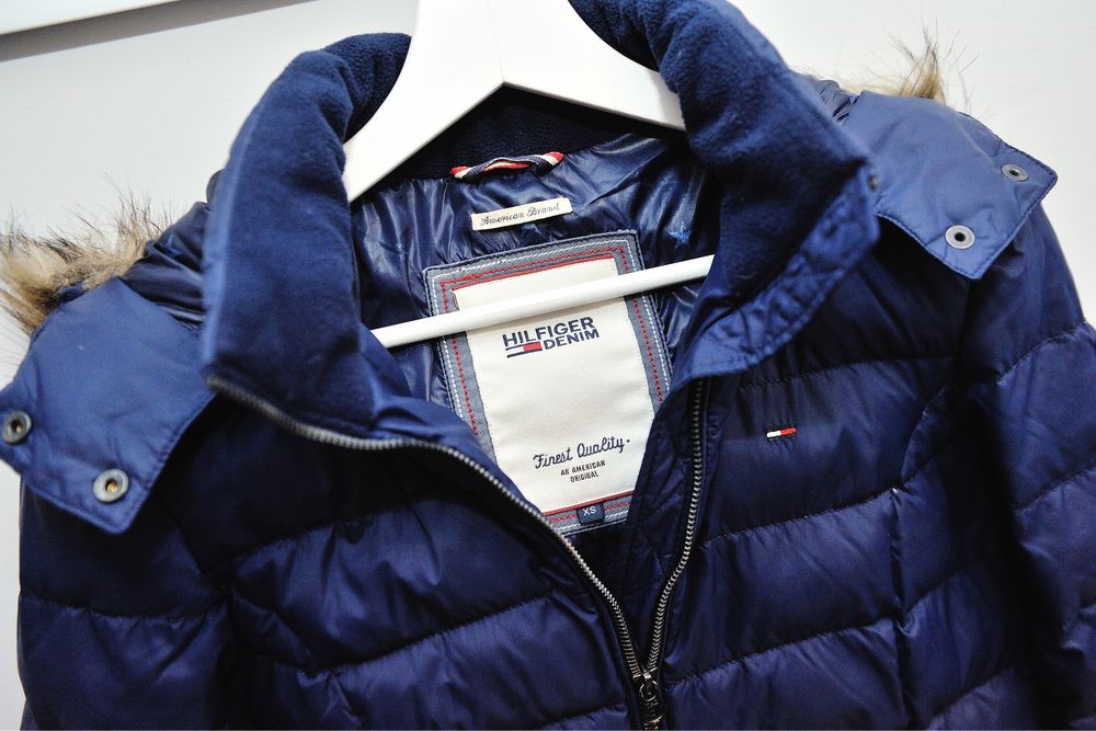 Kurtka puchowa Tommy Hilfiger - roz. XS !!