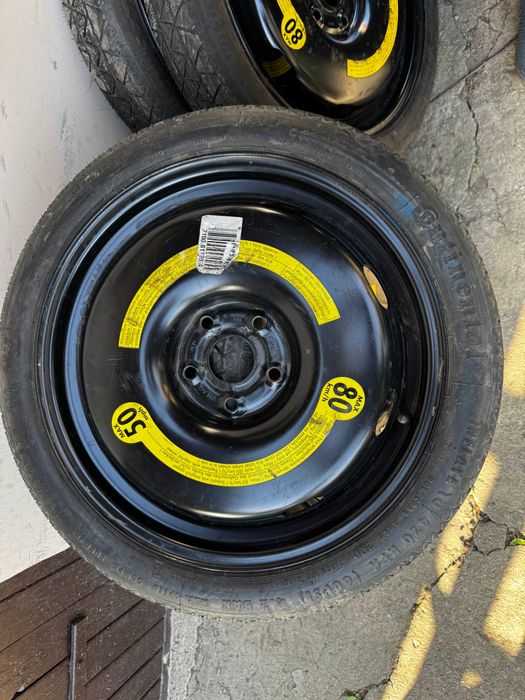 Докатка VAG R18 5*112 ET25, шина CONTINENTAL 125/70 R18