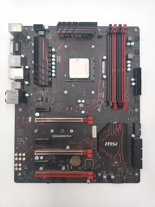 Płyta główna MSI X370 Gaming Plus + procesor AMD Ryzen 5 1600X