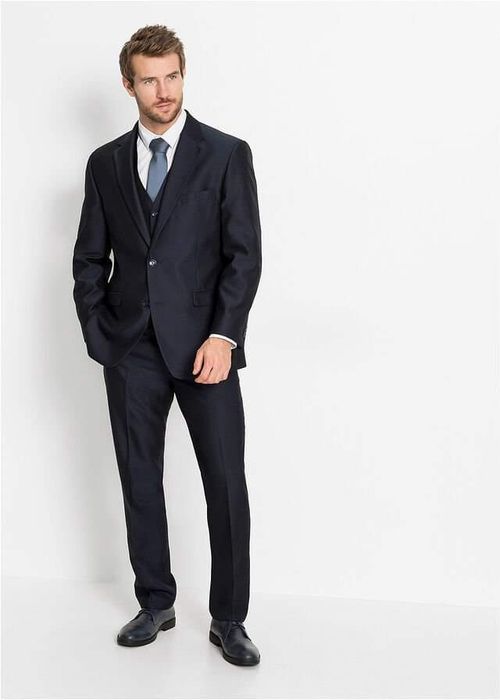 Nowy Elegancki garnitur 3-częściowy Bonprix 54 xl