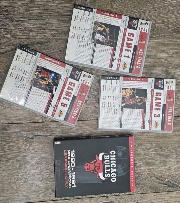 NBA  Series Chicago Bulls 1990 (10 disc DVD)