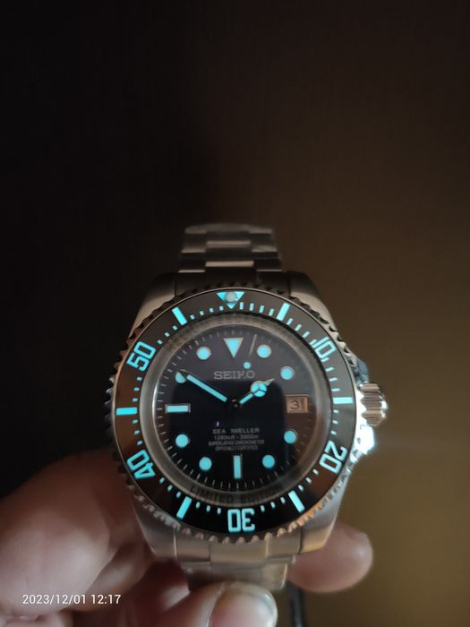 Zegarek SEIKO DEEP SEA Saphyr mod diver 500m