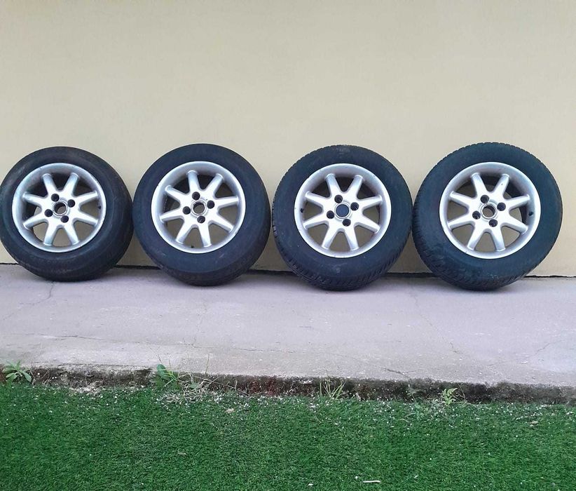 Jantes 15 Audi 80 com pneus
