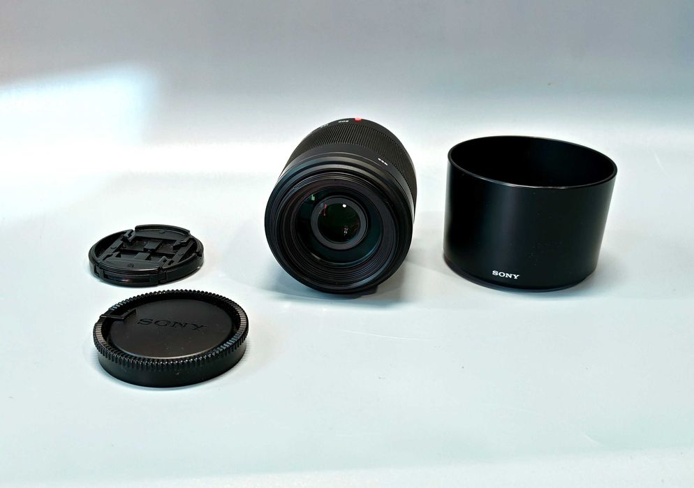 Obiektyw Sony DT 55-200mm f/4.0-5.6 SAM Sony A Teleobiektyw + Osłona