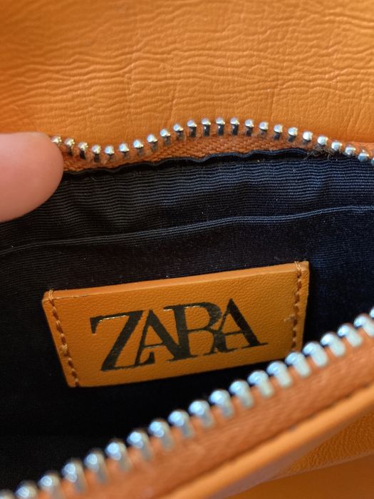 Сумка кросбоді Zara клатч шкіра