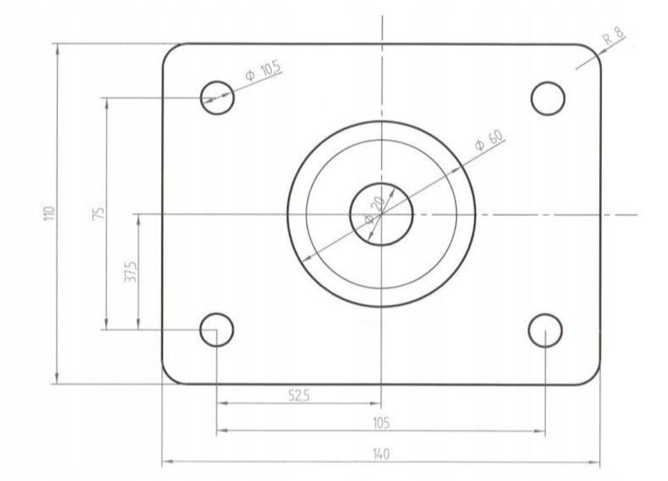 Stopy podpory regulowane do rusztowania