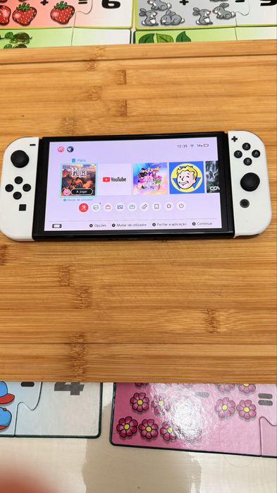 Troco Nintendo Switch OLED Branca (Na Caixa) por PS5 ou Xbox Series X