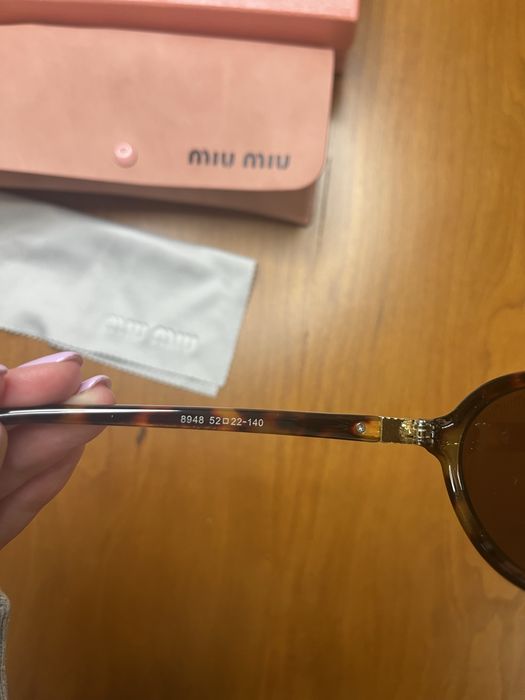 Oculos de sol miu miu