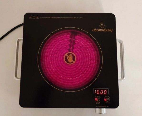 НАЙКРАЩА ЦІНА! Інфрачервона плита 2000Вт, плита инфракрасная, кухни